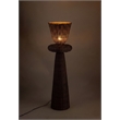 Meridian Furniture Kindred Brown Rattan Floor Lamp