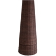 Meridian Furniture Kindred Brown Rattan Floor Lamp