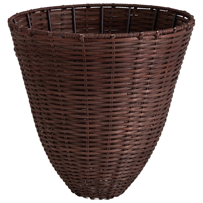 Meridian Furniture Kindred Brown Rattan Floor Lamp