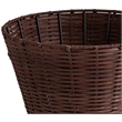 Meridian Furniture Kindred Brown Rattan Floor Lamp