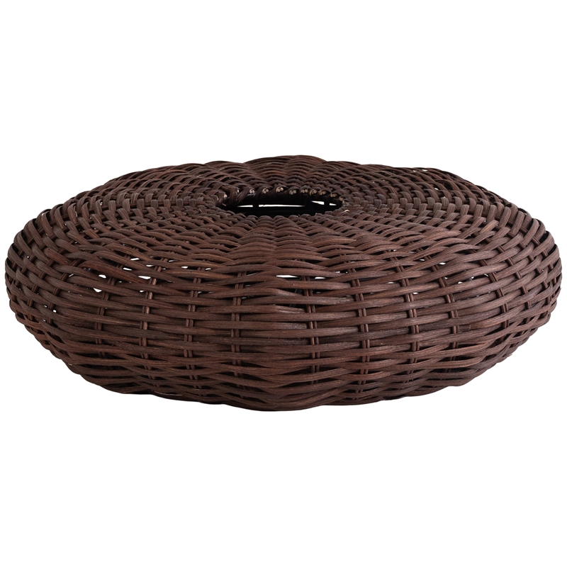 Meridian Furniture Kindred Brown Rattan Floor Lamp