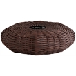 Meridian Furniture Kindred Brown Rattan Floor Lamp