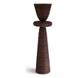 Meridian Furniture Kindred Brown Rattan Floor Lamp