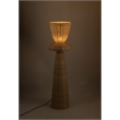Meridian Furniture Kindred Natural Rattan Floor Lamp