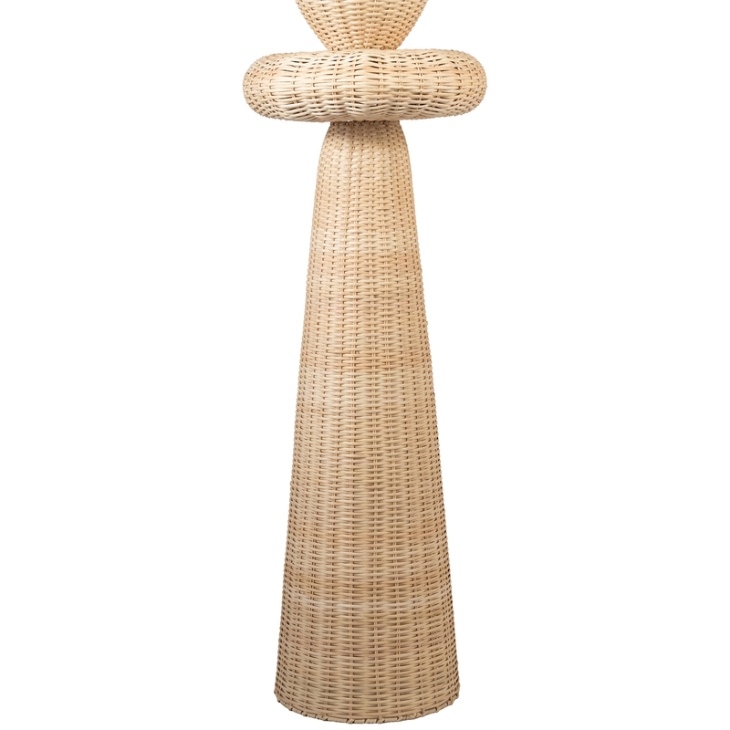 Meridian Furniture Kindred Natural Rattan Floor Lamp