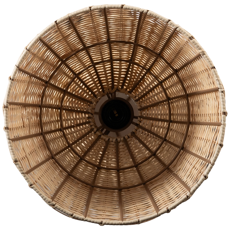 Meridian Furniture Kindred Natural Rattan Floor Lamp
