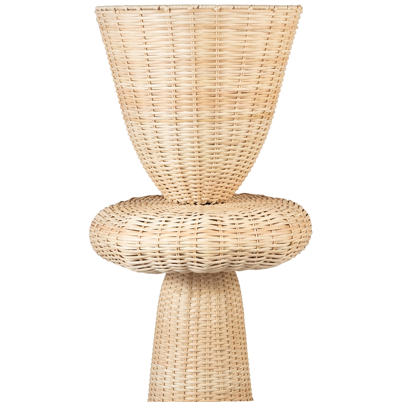 Meridian Furniture Kindred Natural Rattan Floor Lamp