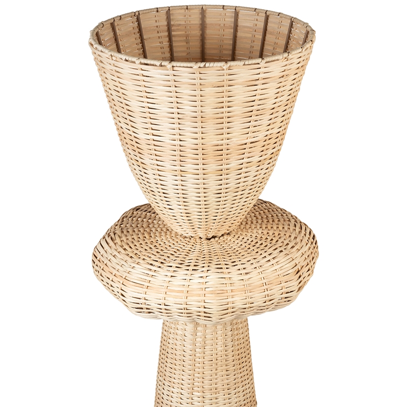 Meridian Furniture Kindred Natural Rattan Floor Lamp