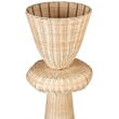 Meridian Furniture Kindred Natural Rattan Floor Lamp