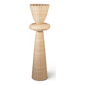 Meridian Furniture Kindred Natural Rattan Floor Lamp