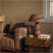 Meridian Furniture Havana Brown Rattan Table Lamp
