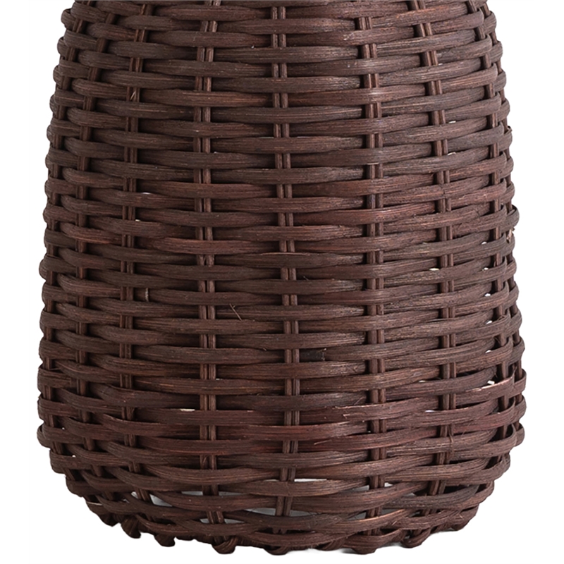 Meridian Furniture Havana Brown Rattan Table Lamp