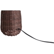 Meridian Furniture Havana Brown Rattan Table Lamp