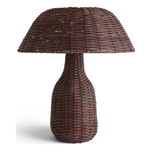 Meridian Furniture Havana Brown Rattan Table Lamp