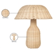 Meridian Furniture Havana Natural Rattan Table Lamp