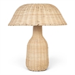 Meridian Furniture Havana Natural Rattan Table Lamp
