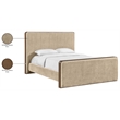 Meridian Furniture Dalton Beige Fabric Upholstered Full Bed