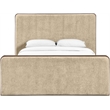 Meridian Furniture Dalton Beige Fabric Upholstered Full Bed