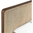 Meridian Furniture Dalton Beige Fabric Upholstered Full Bed