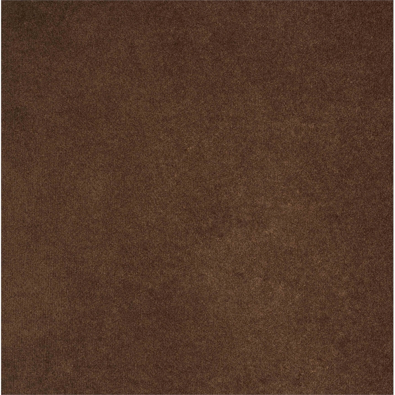 Meridian Furniture Tempo Brown Velvet Upholstered Full Bed