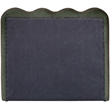 Meridian Furniture Tempo Green Velvet Upholstered Twin Bed