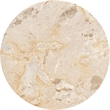 Meridian Furniture Alba Beige Genuine Marble End / Side Table