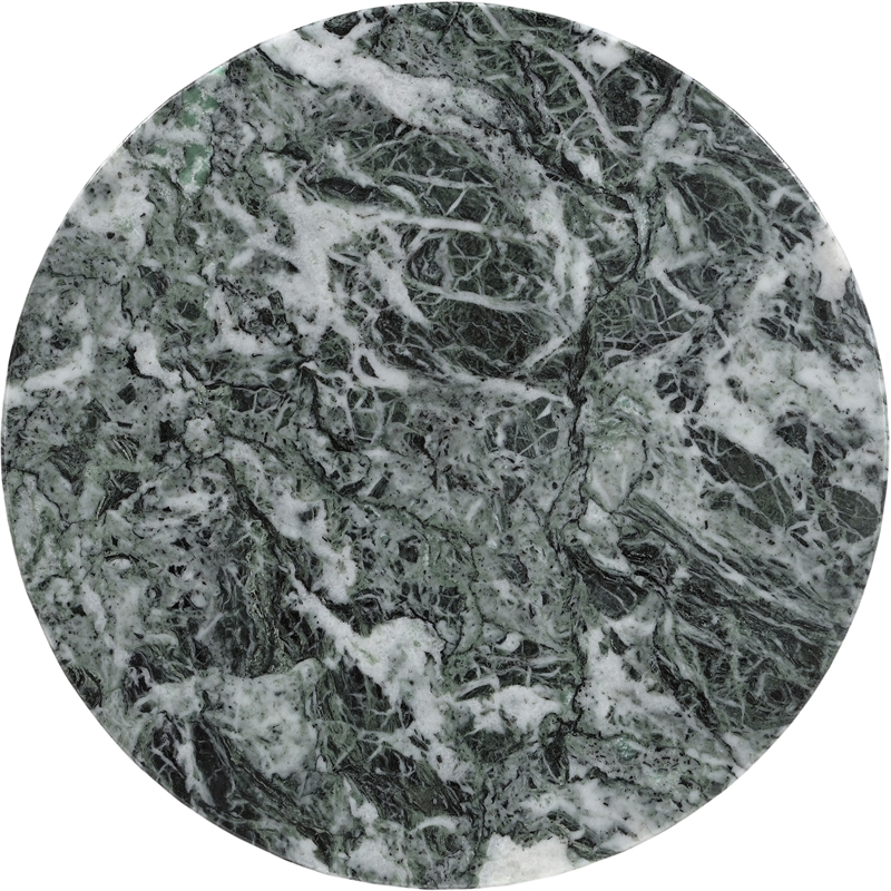 Meridian Furniture Alba Green Genuine Marble End / Side Table