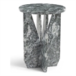 Meridian Furniture Alba Green Genuine Marble End / Side Table
