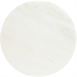 Meridian Furniture Alba White Genuine Marble End / Side Table