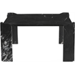 Meridian Furniture Ravello Black Genuine Marble Coffee Table