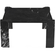 Meridian Furniture Ravello Black Genuine Marble Coffee Table