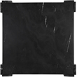 Meridian Furniture Ravello Black Genuine Marble Coffee Table