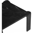 Meridian Furniture Ravello Black Genuine Marble Coffee Table