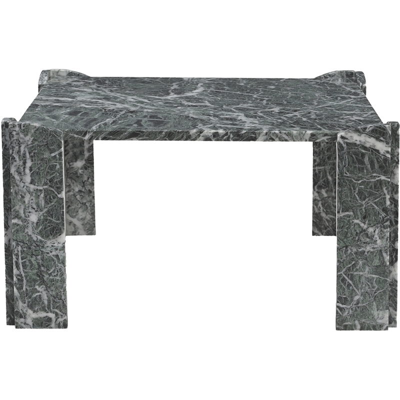 Meridian Furniture Ravello Green Genuine Marble Coffee Table
