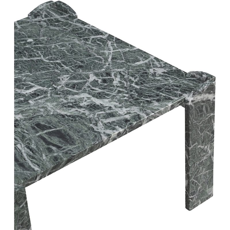 Meridian Furniture Ravello Green Genuine Marble Coffee Table