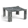 Meridian Furniture Ravello Green Genuine Marble Coffee Table