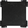 Meridian Furniture Ravello Black Genuine Marble End / Side Table
