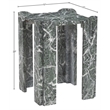 Meridian Furniture Ravello Green Genuine Marble End / Side Table