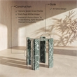 Meridian Furniture Ravello Green Genuine Marble End / Side Table