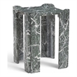 Meridian Furniture Ravello Green Genuine Marble End / Side Table