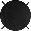 Meridian Furniture Soriano Black Genuine Marble Coffee Table