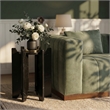 Meridian Furniture Soriano Black Genuine Marble End / Side Table