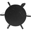 Meridian Furniture Soriano Black Genuine Marble End / Side Table
