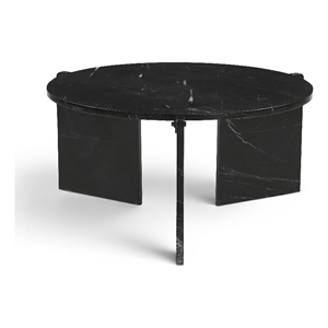 Meridian Furniture Vernazza Black Genuine Marble Coffee Table