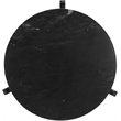 Meridian Furniture Vernazza Black Genuine Marble End / Side Table