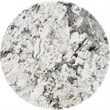 Meridian Furniture Alba Alaska Genuine Marble End / Side Table
