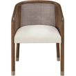 Meridian Furniture Sylvan Cream Vegan Leather Dining Chair (Set of 2)