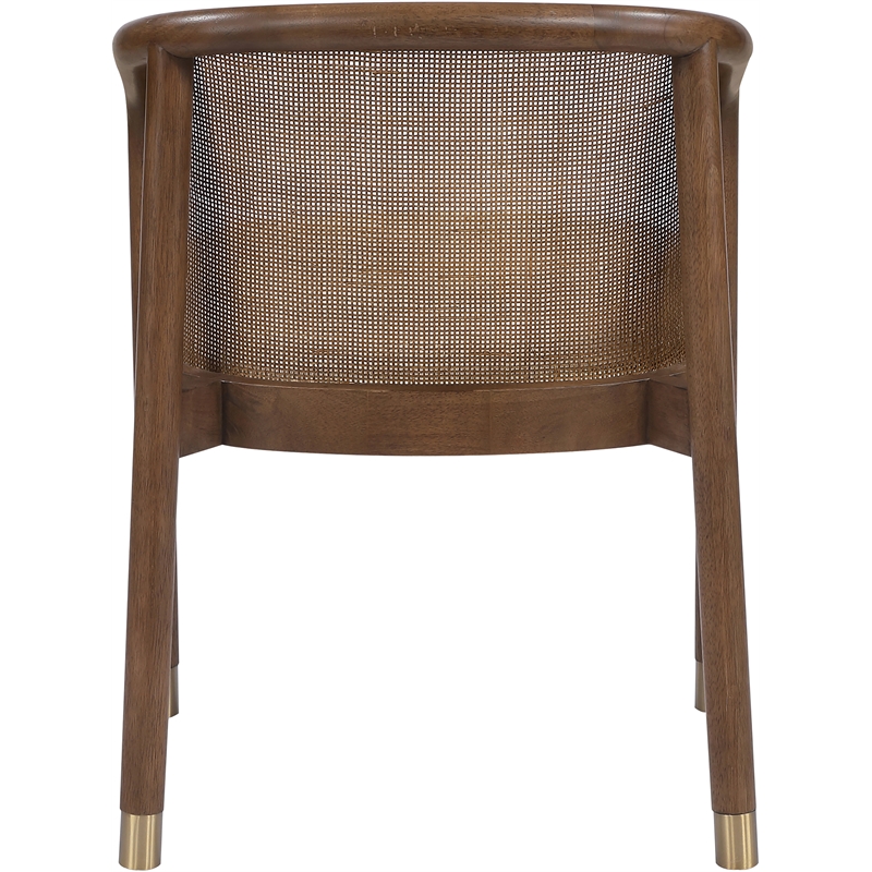Meridian Furniture Sylvan Cream Vegan Leather Dining Chair (Set of 2)