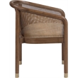Meridian Furniture Sylvan Cream Vegan Leather Dining Chair (Set of 2)