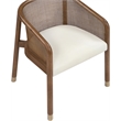 Meridian Furniture Sylvan Cream Vegan Leather Dining Chair (Set of 2)